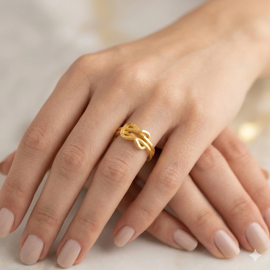 Aşk Düğümü Altın Yüzük