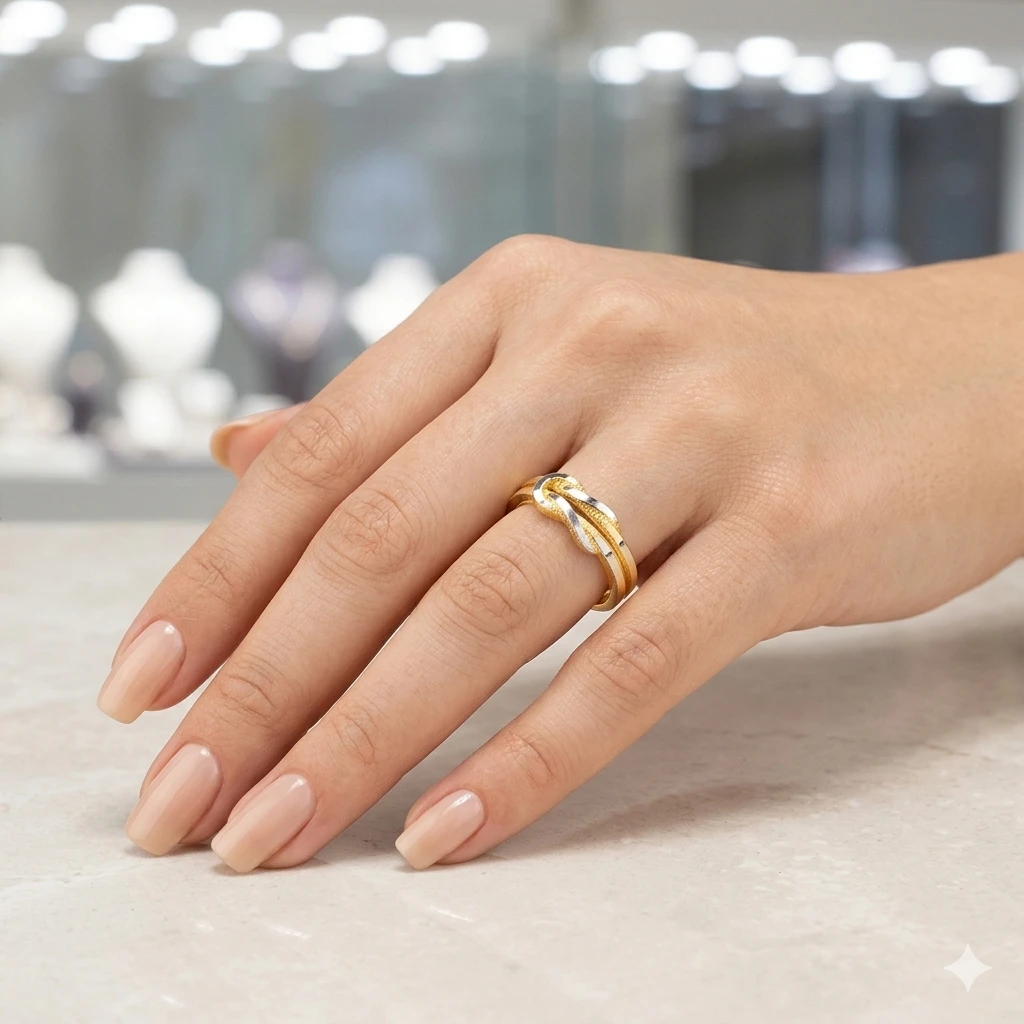 Aşk Düğümü Altın Yüzük