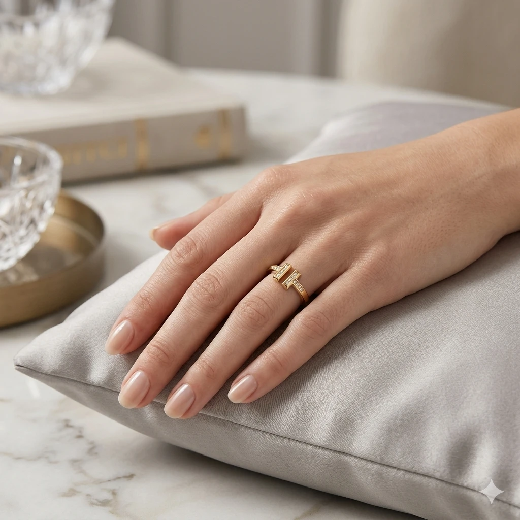 Mimari Form Altın Yüzük