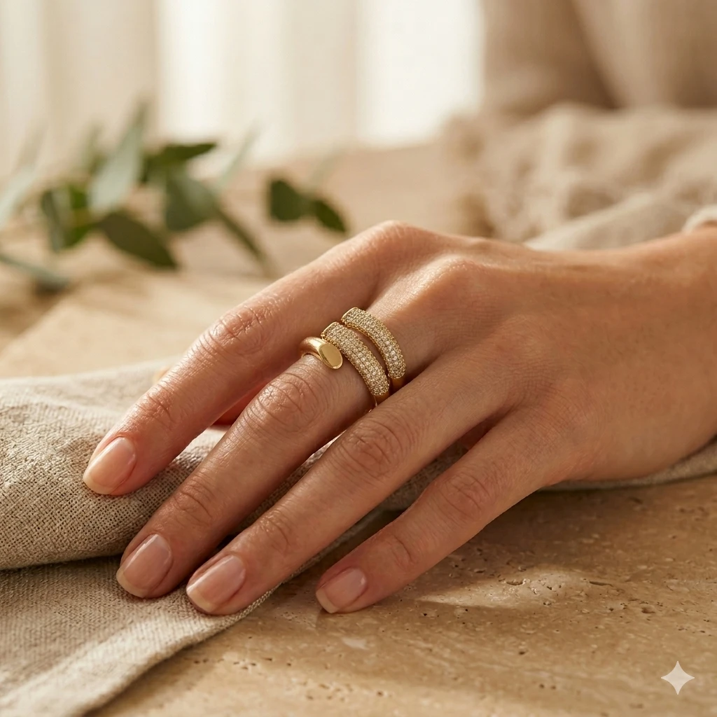 Royal Işıltı Altın Yüzük