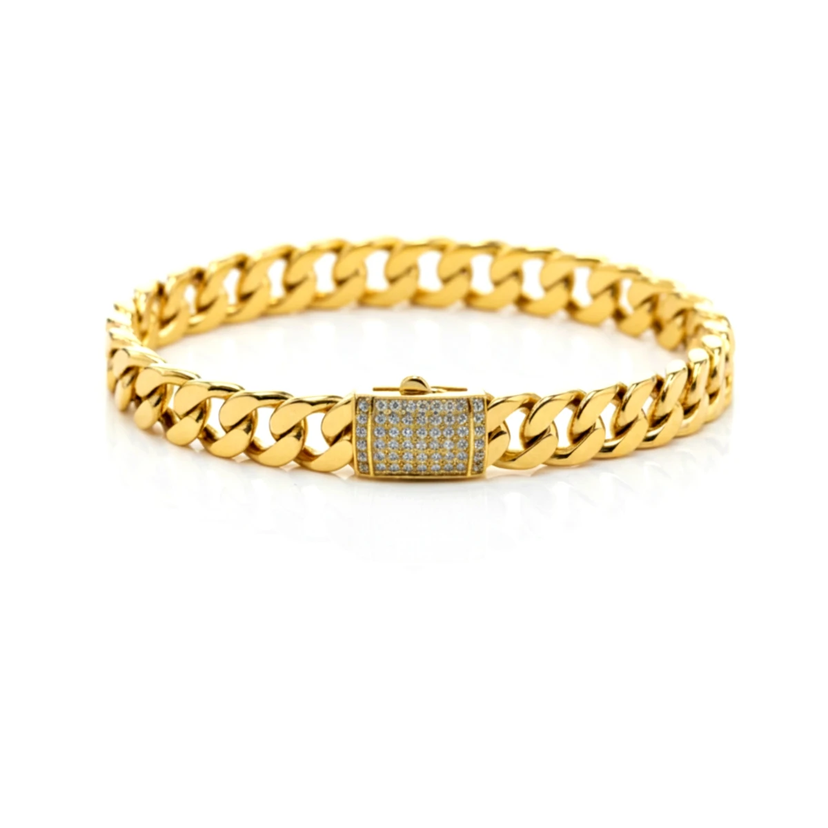 Taşlı Gurmet Altın Bileklik