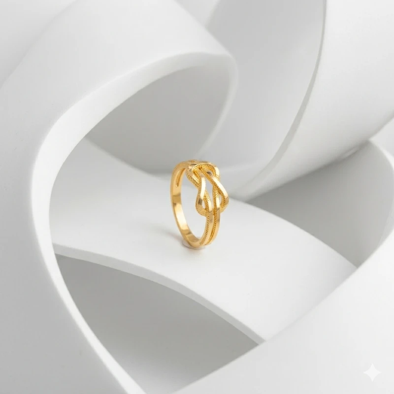 Aşk Düğümü Altın Yüzük