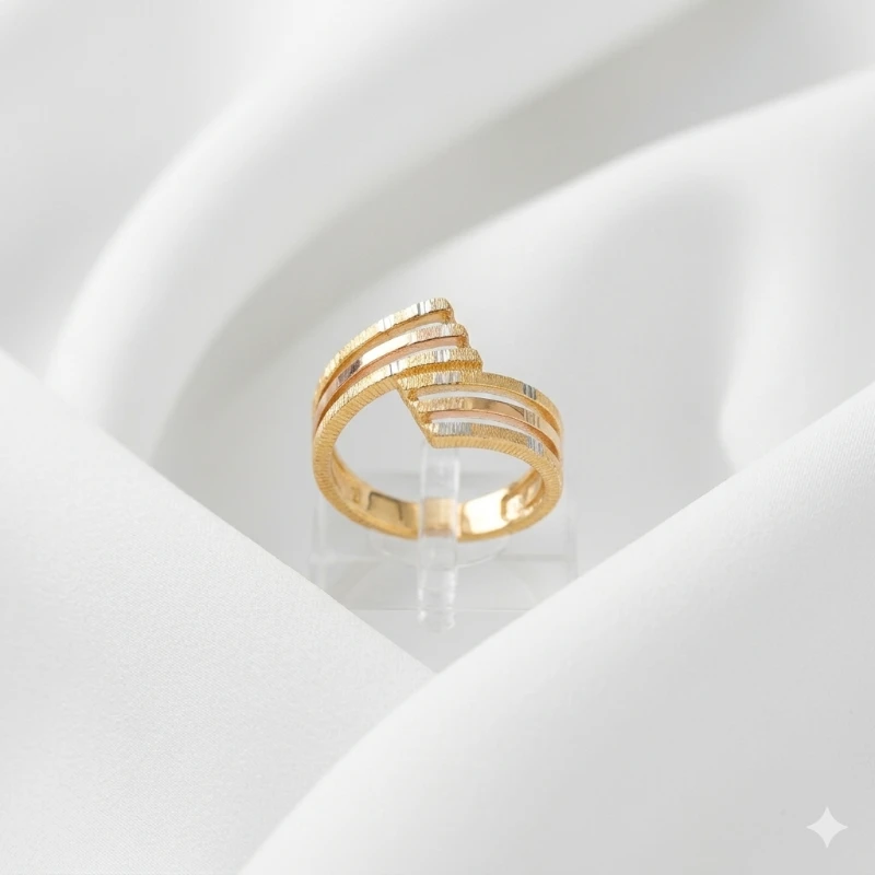 Geniş Ajda Altın Yüzük