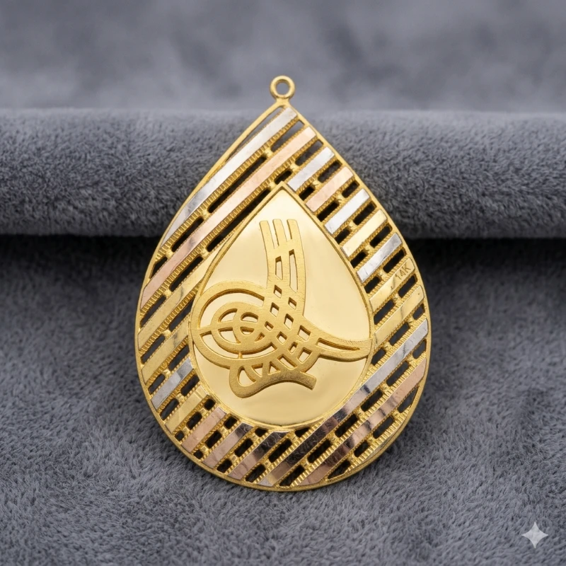 Osmanlı Tuğra Kolye Ucu