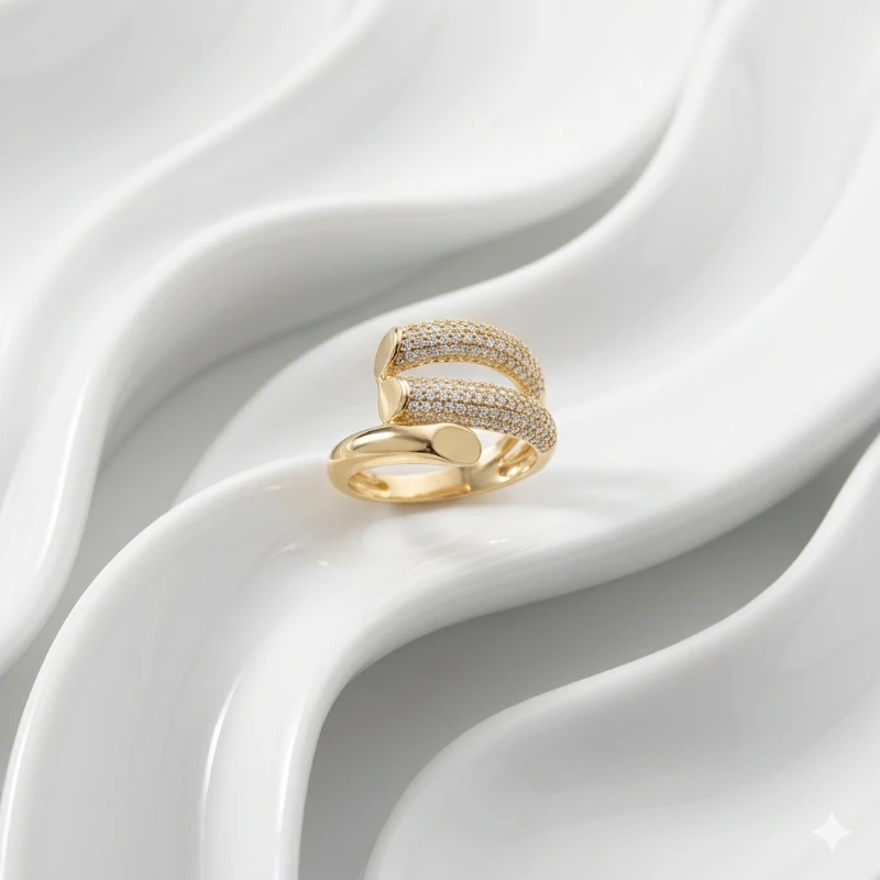 Royal Işıltı Altın Yüzük