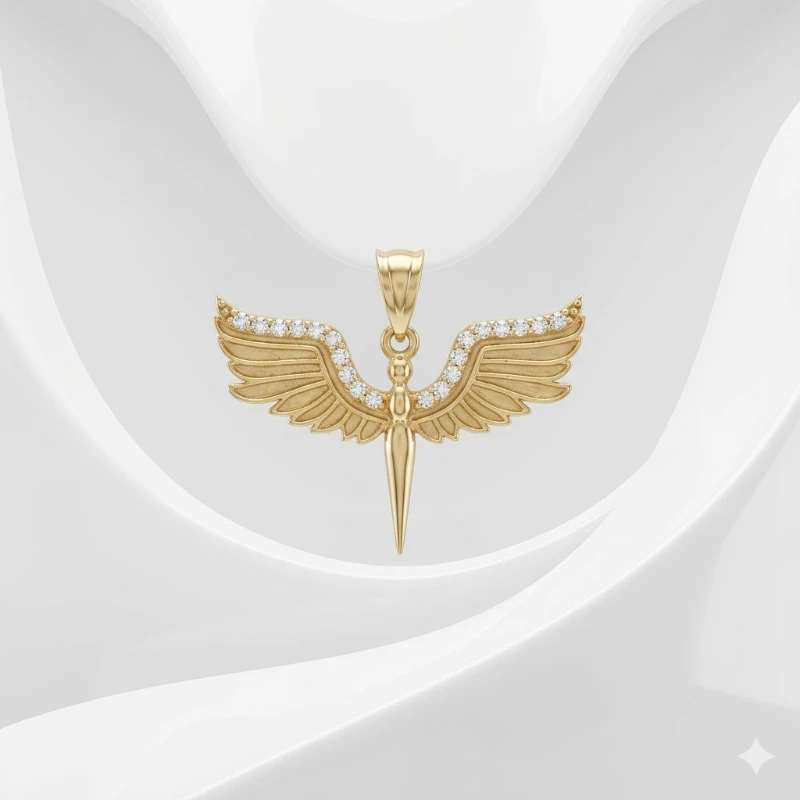 Anka Yeniden Doğuş Kolye Ucu