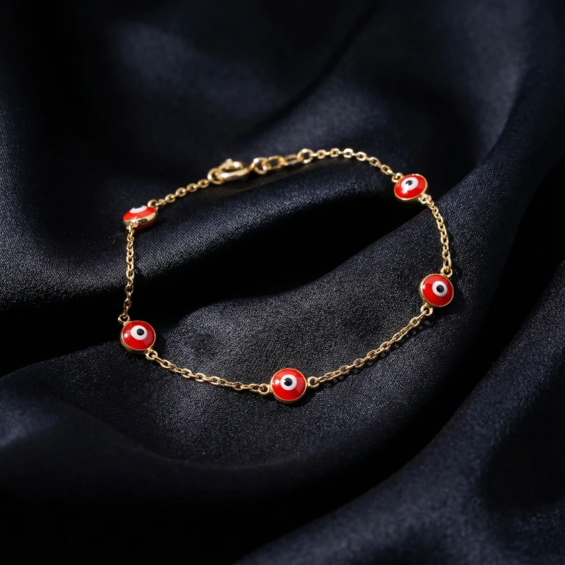 Zarif Nazar Boncuklu Bileklik 