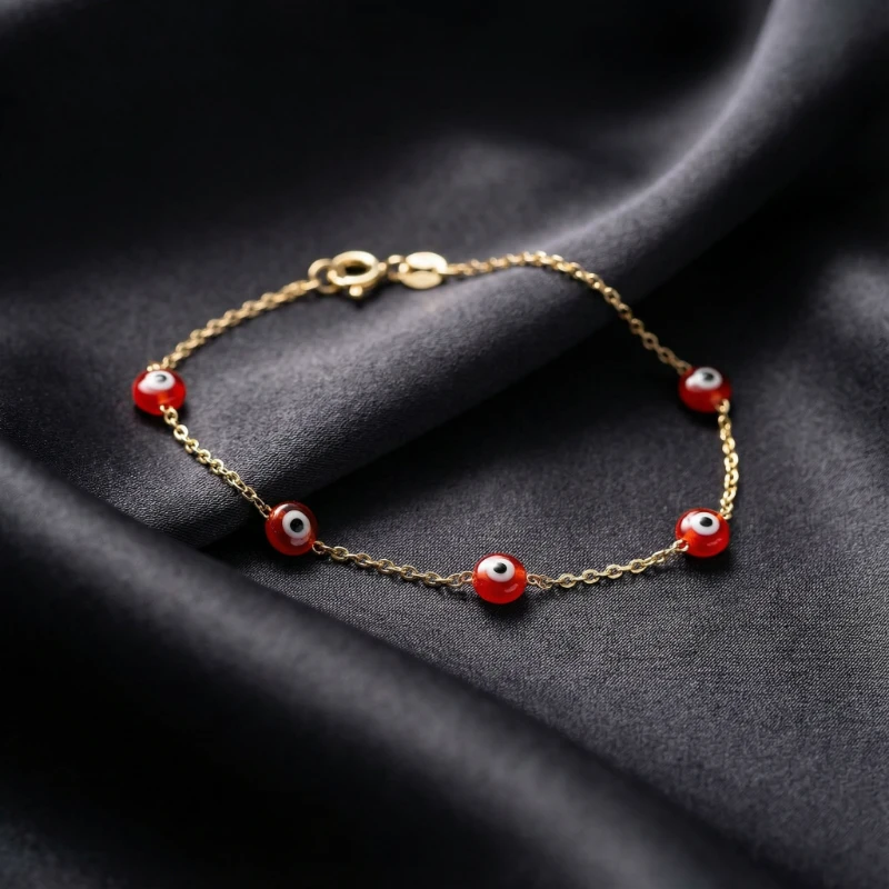 Zarif Nazar Boncuklu Bileklik 