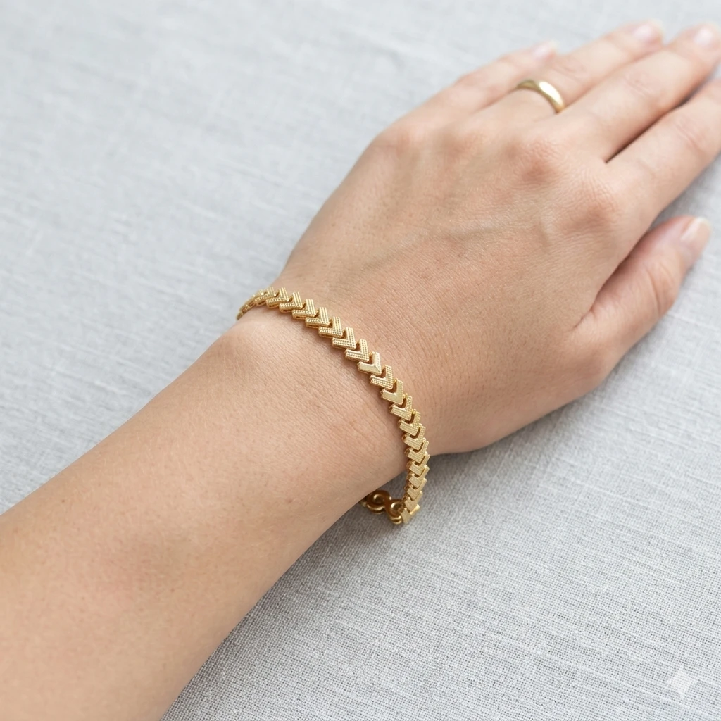 Modern Çavuş Altın Bileklik