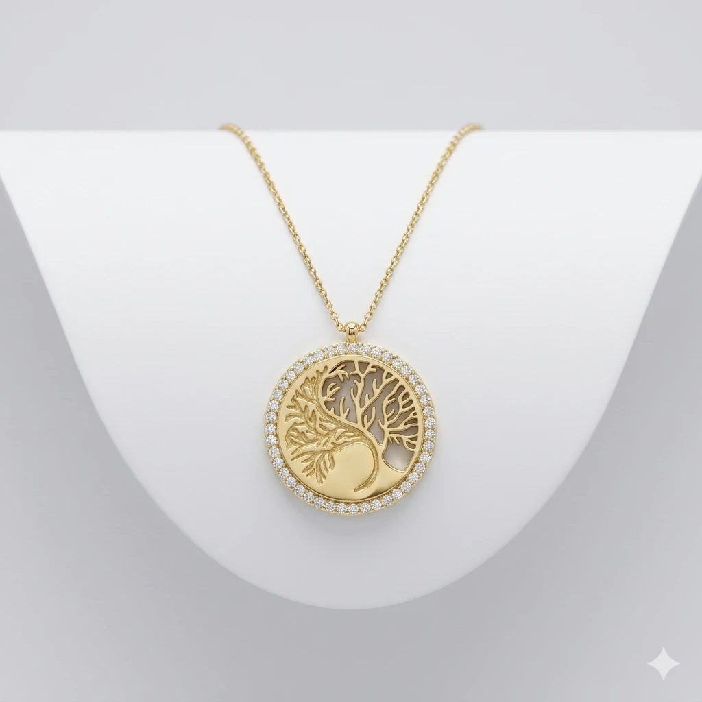 Yaşam Ağacı Kolye