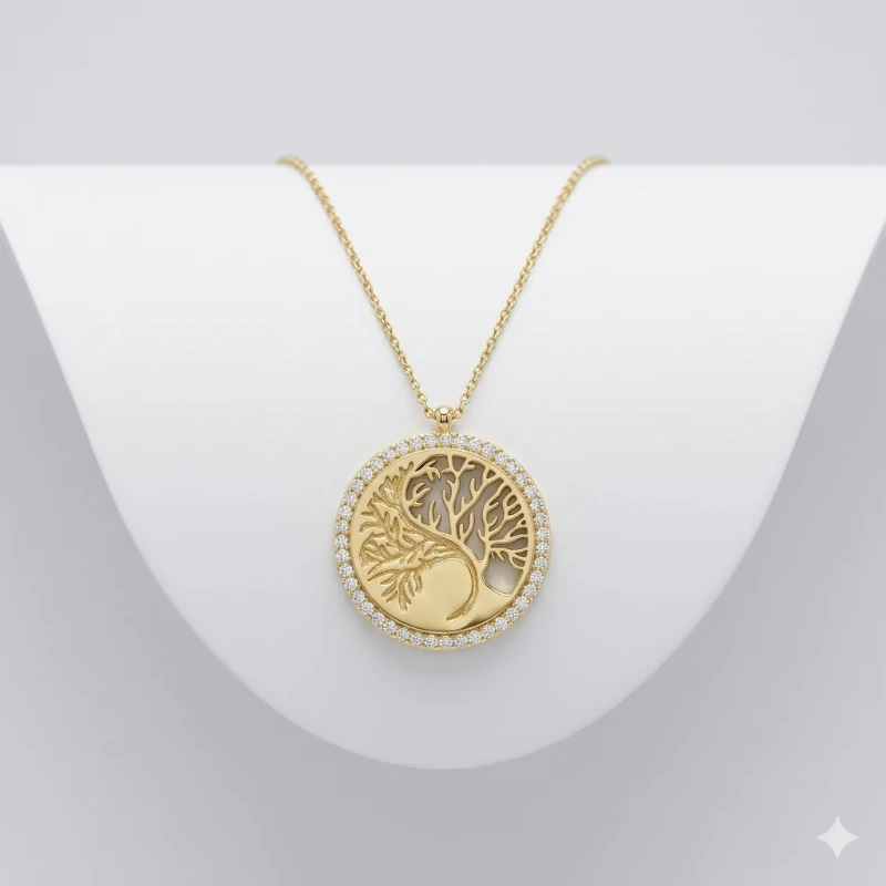 Yaşam Ağacı Kolye